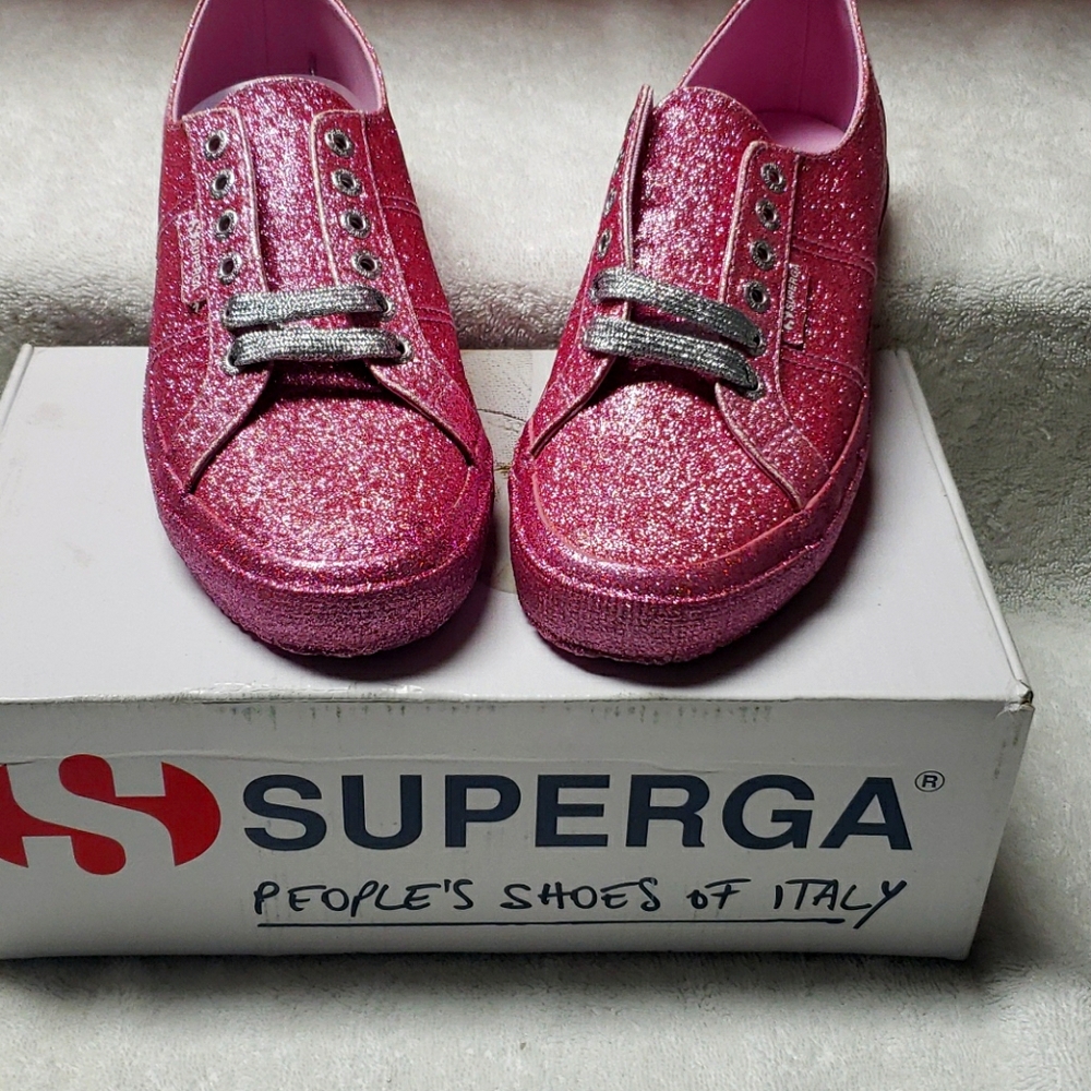 Superga 2750 microglitter pink